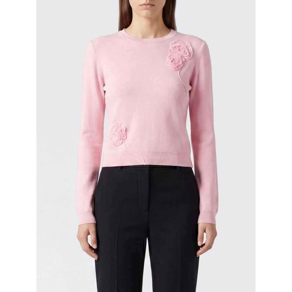 Self-Portrait Sweater Woman Pink